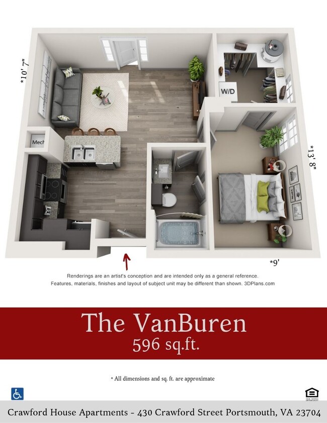 Floorplan - Crawford House