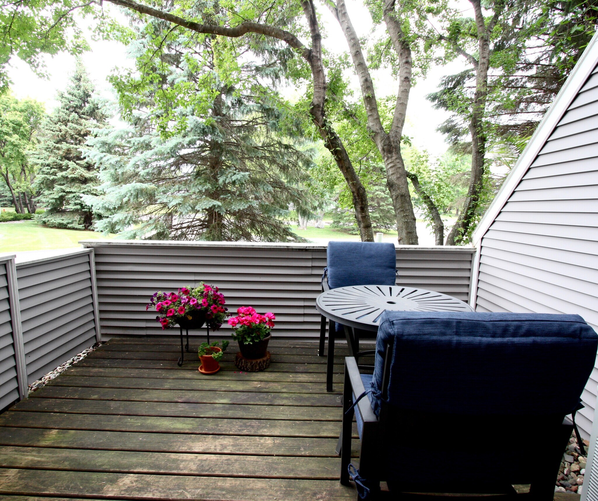 Side patio connected to the kitchen is perfect for grilling! - 15805 24th Ave N.