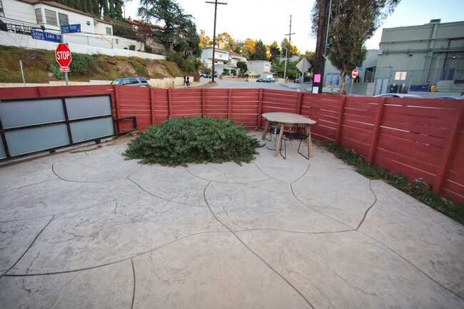 Patio & Parking Space - 2601 Silver Lake Blvd