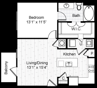 Floorplan - The Edge at Glade Parks