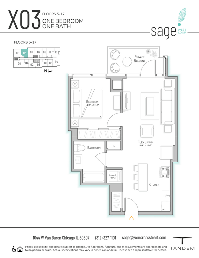 Floorplan - Sage West Loop