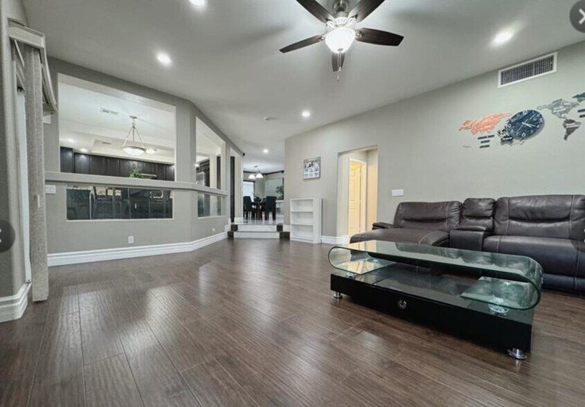 Living room downstairs - 9848 Sonora Bend Ave