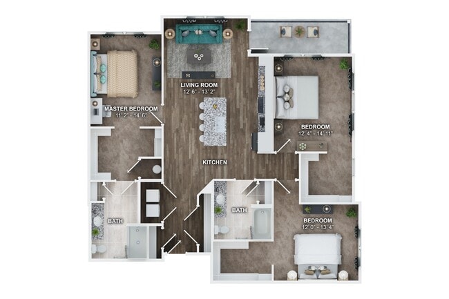 Floorplan - Fairmont at South Lake