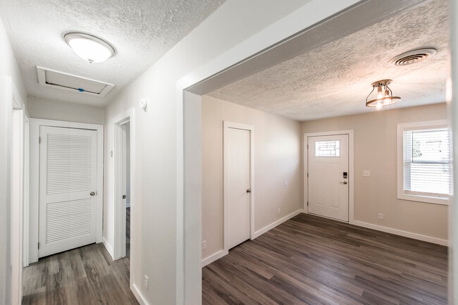 Living room view from kitchen - 163 Drivers Ln