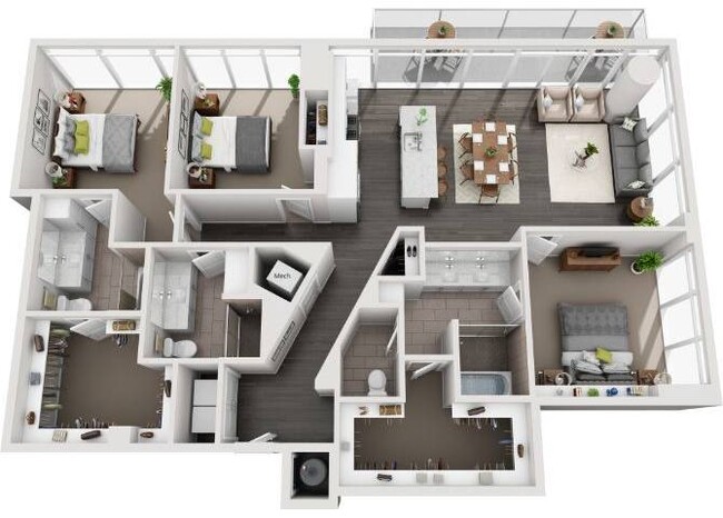 Floorplan - 1200 Broadway