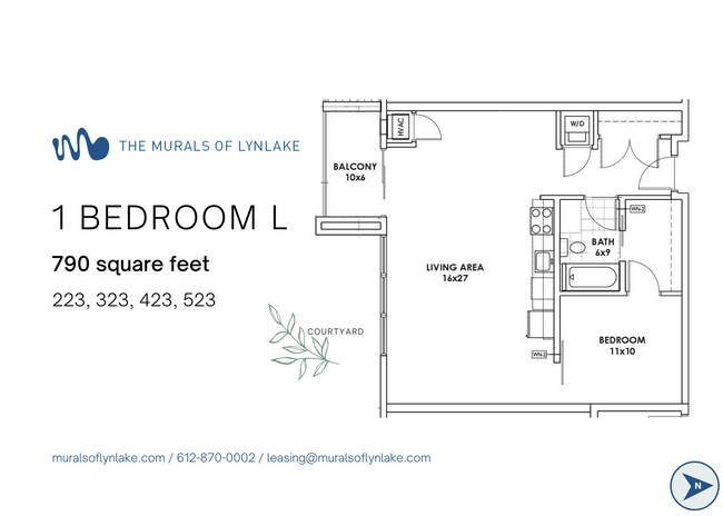 Floorplan - The Murals of LynLake
