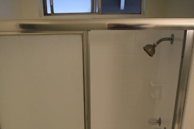 New Shower enclosure - 1945 Evergreen St
