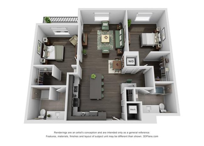 Floorplan - The Residences of Wilmette