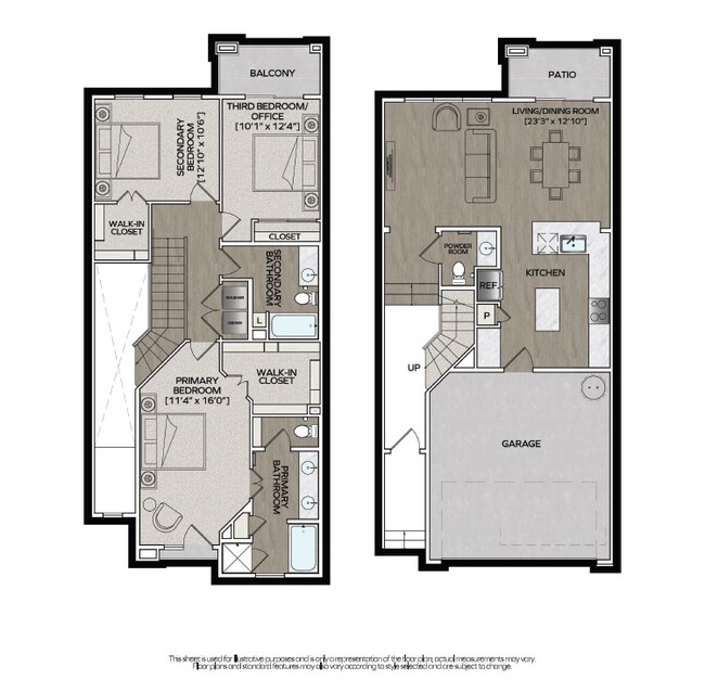 Floorplan - Reserve at Woodland Lakes