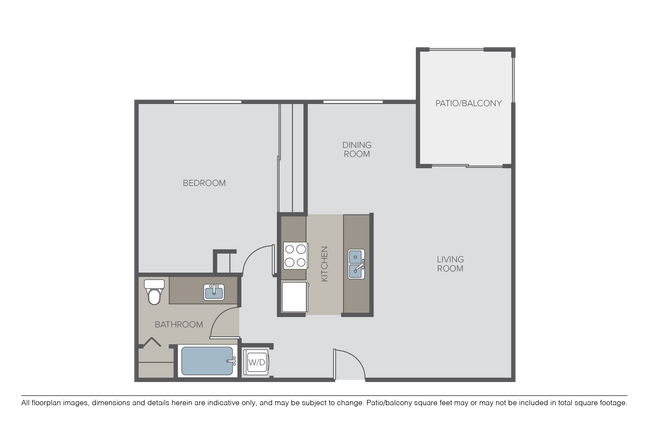 B4 - 1 Bed 1 Bath - The Hallie