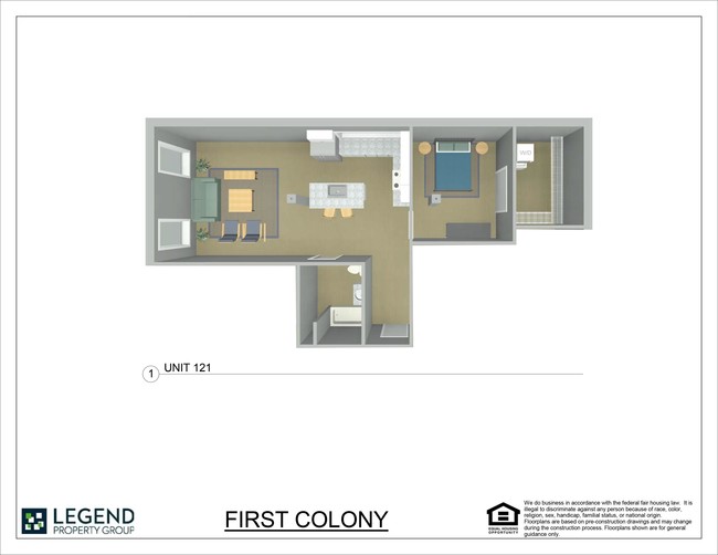 Floorplan - First Colony Flats