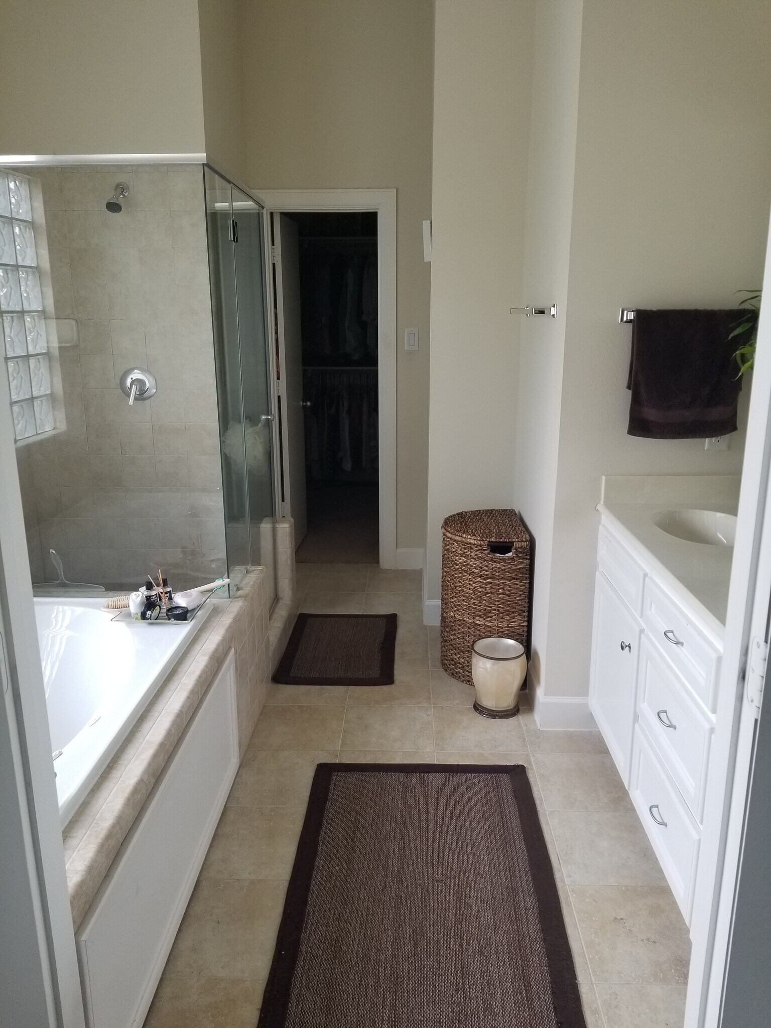 Master Bath with Walkin Closet - 3709 Main Plaza Dr
