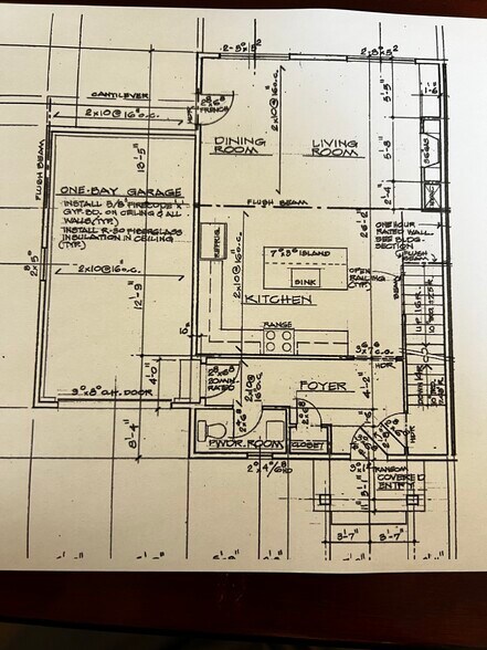 First Floor Plan - 58 Addison Pond Rd