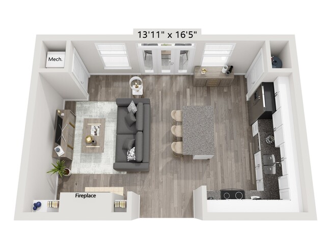 Floorplan - City Gate Apartment Homes