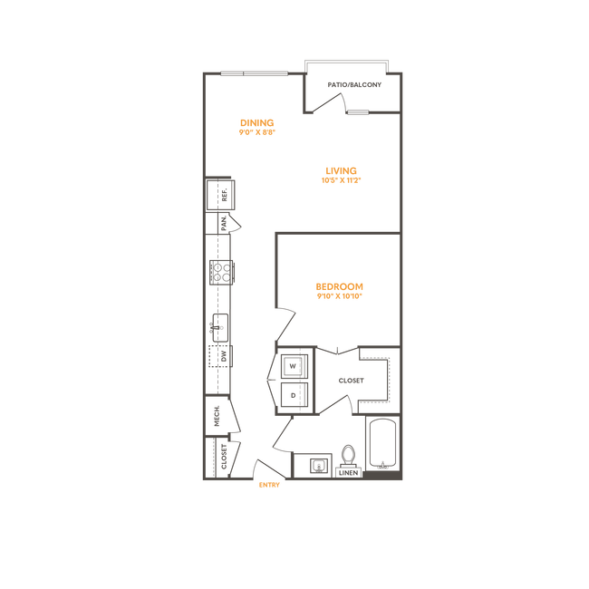 Floorplan - Citron at The Packing District