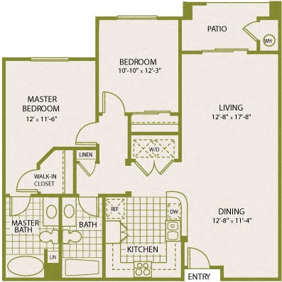 Floorplan - 55+ Remington at Ladera Ranch