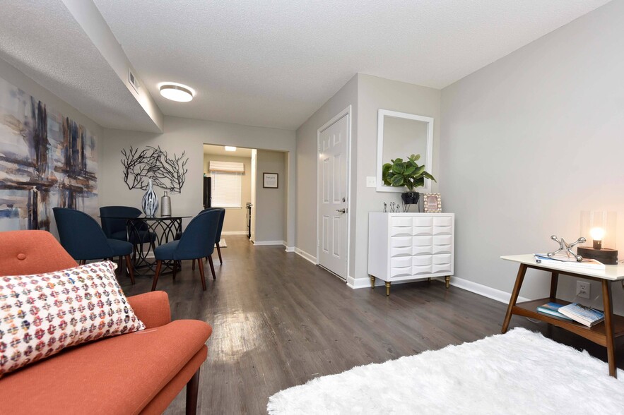 Dining Room + Hardwood Style Flooring - The Kendall