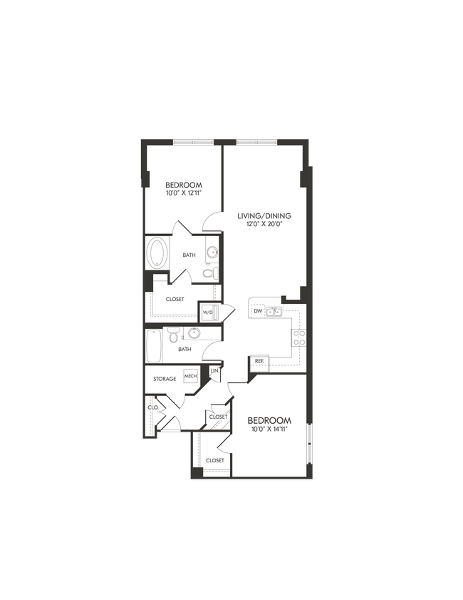 Floorplan - Seventy1Hundred