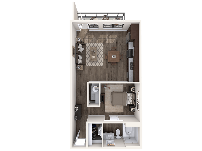 Floorplan - The Wall Street Lofts