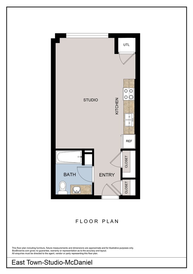 Floorplan - East Town Apartments