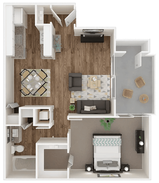 Floorplan - Glenbrook Apartments