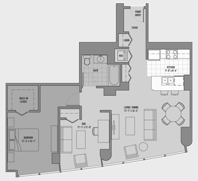 Floorplan - Atwater Apartments