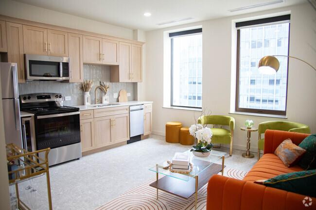Living Room & Kitchen - The Harlow