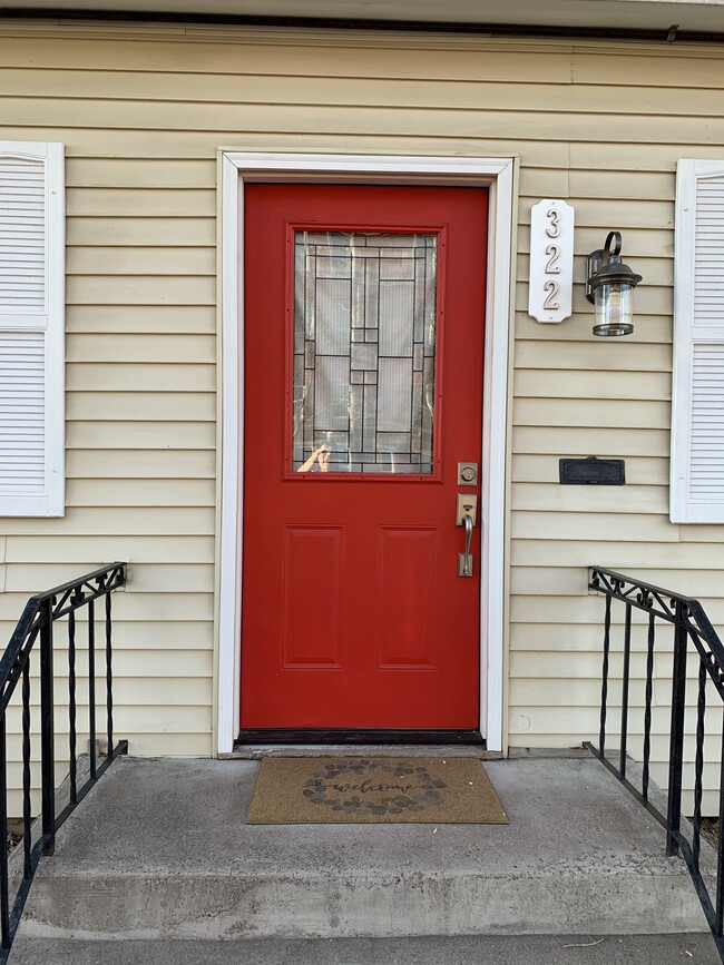 Front door - 322 E 19th St