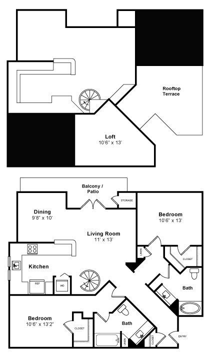 Floorplan - Windsor Hancock Park
