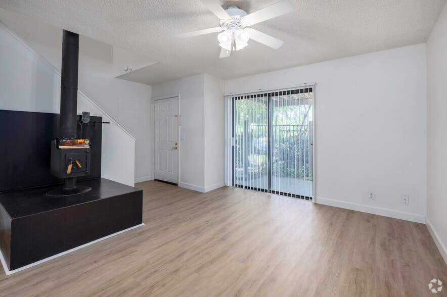 2BR, 1.5BA - 950SF - Living Room - Le Tournesol