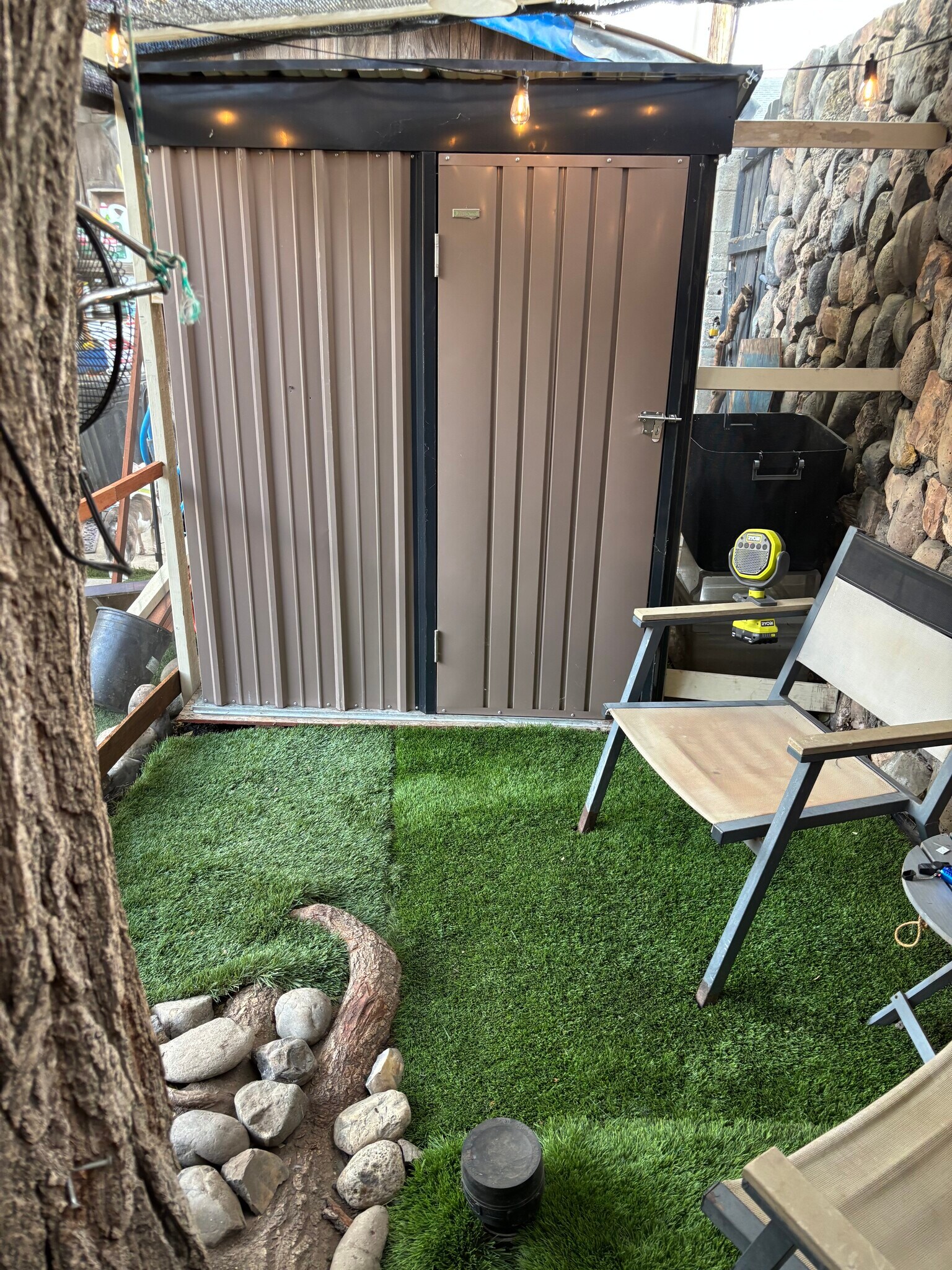 Storage shed - 115 Virginia Ave