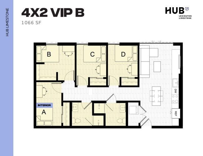 4x2 VIP B - Hub Limestone