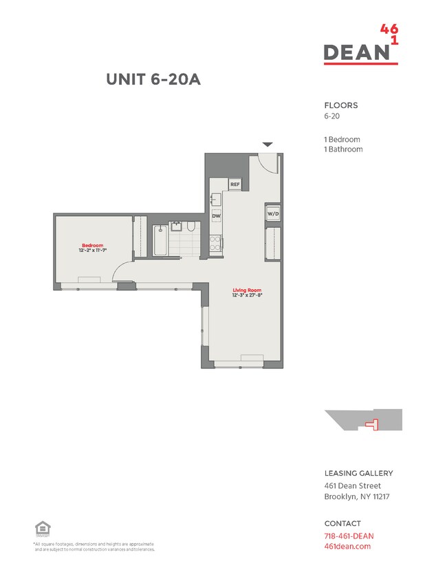 Floorplan - 461 Dean