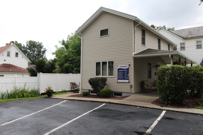 Large off-street parking area - 11 Columbia St