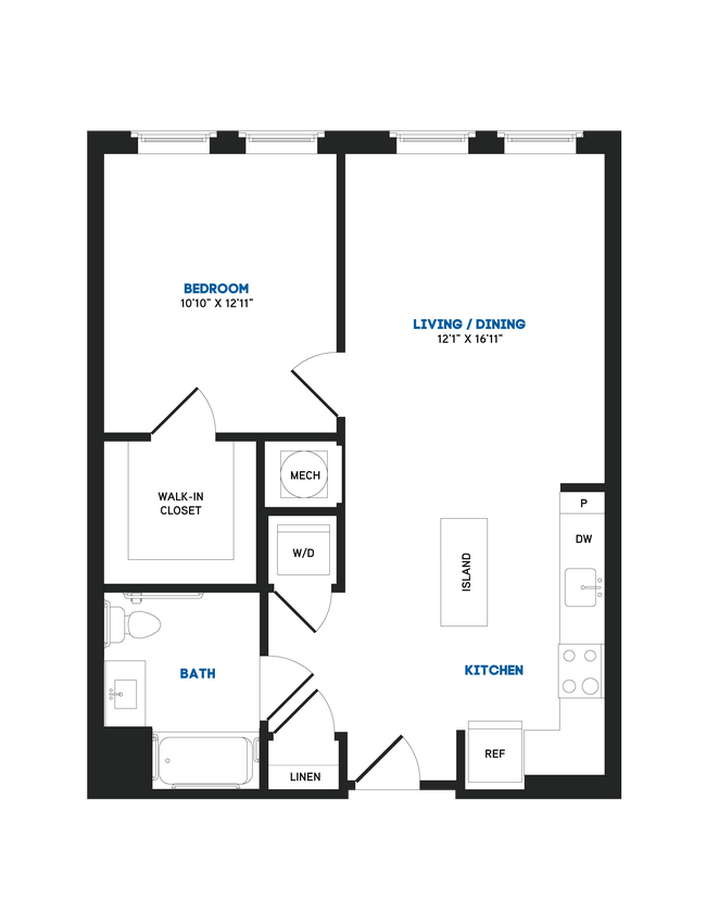 Floorplan - The Chase at Bryant Street