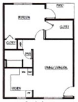 1BR/1BA - Brentwood Village