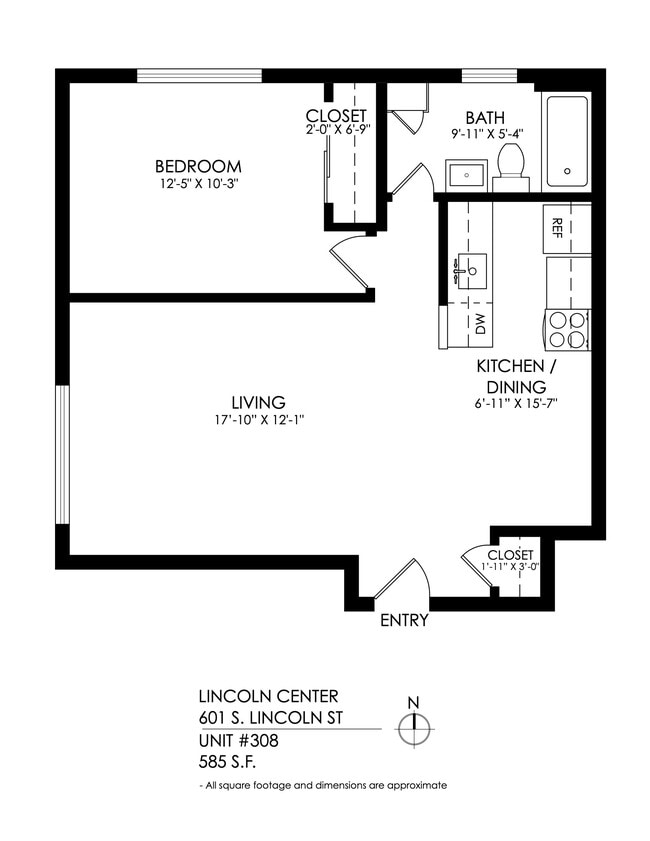 Floorplan - Lincoln Center