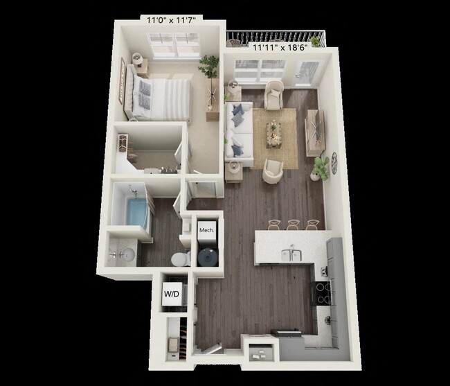 Floorplan - Grant Row Lofts