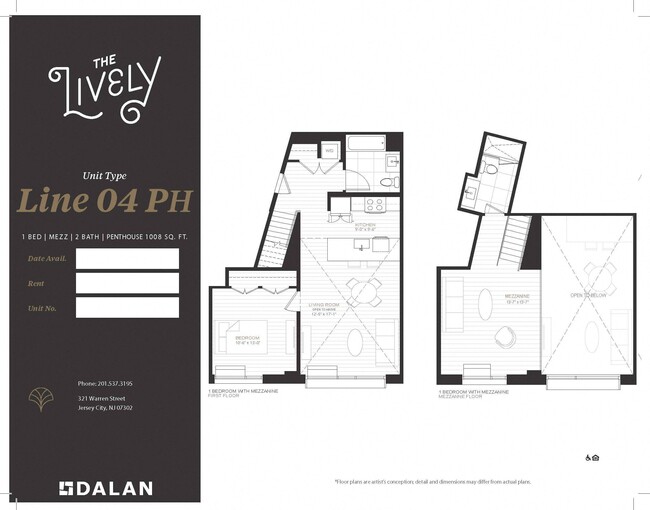 Floorplan - The Lively