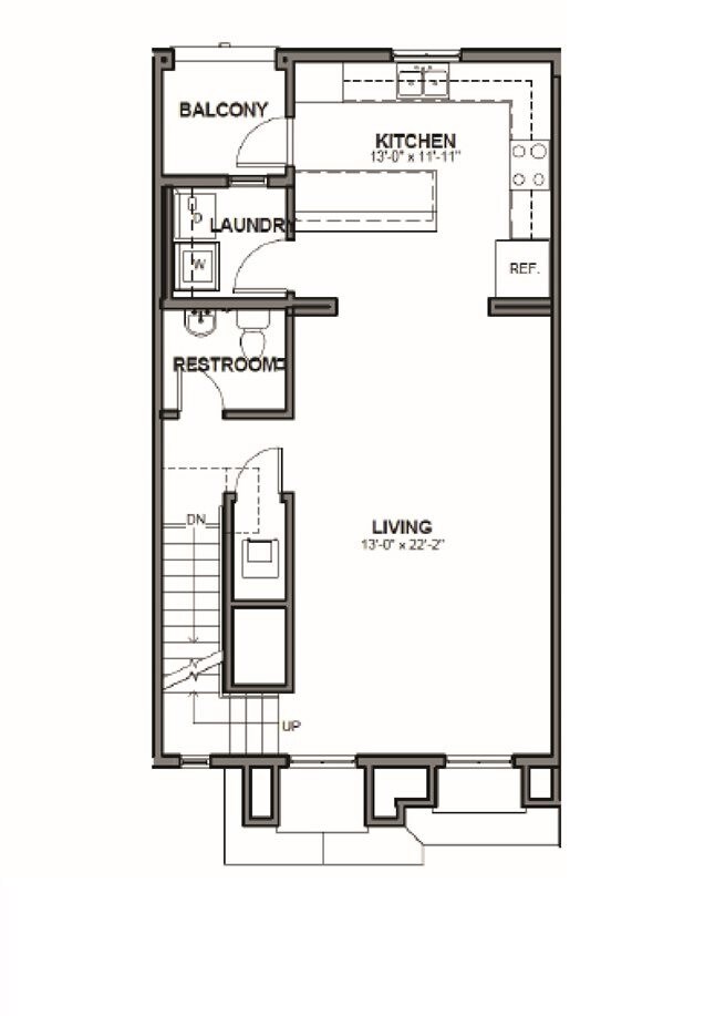 Floorplan - Luxury Townhomes at Park Tower