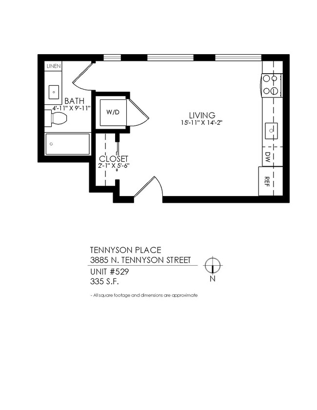 Floorplan - Tennyson Place