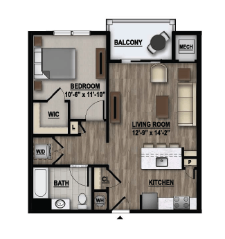 Floorplan - Parc at Princeton Junction