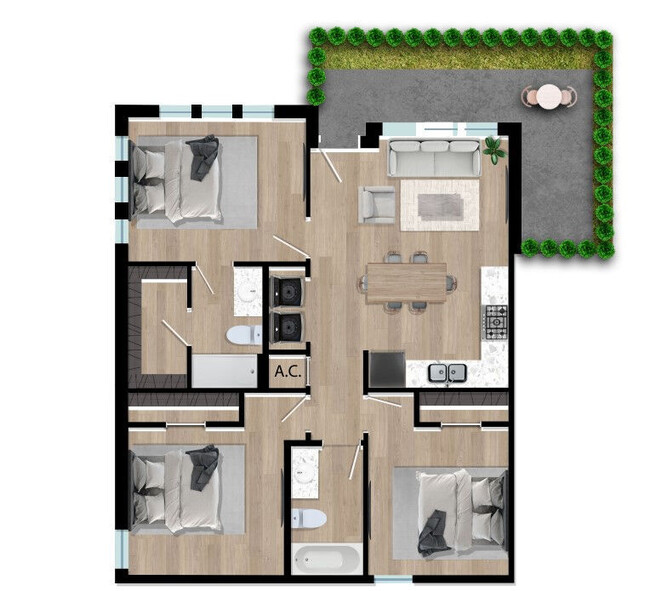 Floorplan - HABITAT AT THE GROVE