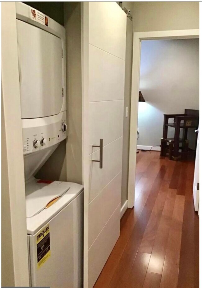 Washer/ Dryer Behind Pocket Door - 1425 5th St NW