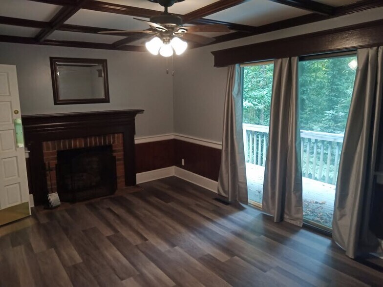 Living Room with Fireplace - 109 Limberlost Dr