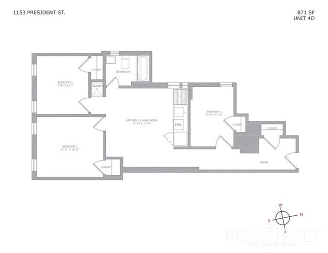 Floorplan - 1153 President St