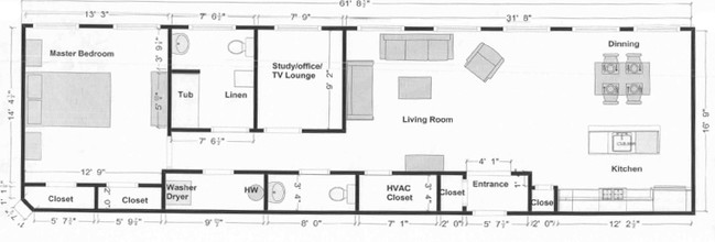 1BR/1.5BA - Forest Mill