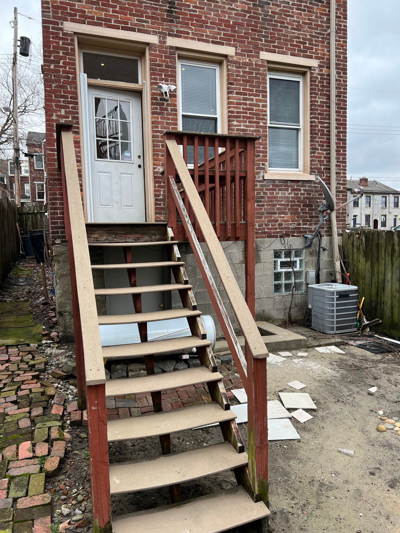 Back patio - 1721 McCullough St