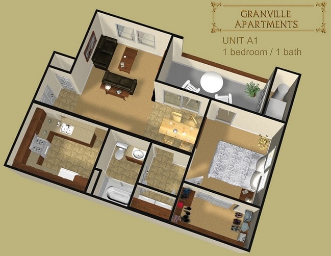 Granville Apartments 2908 Willowbrook Ct Merced CA 95348 Apartment