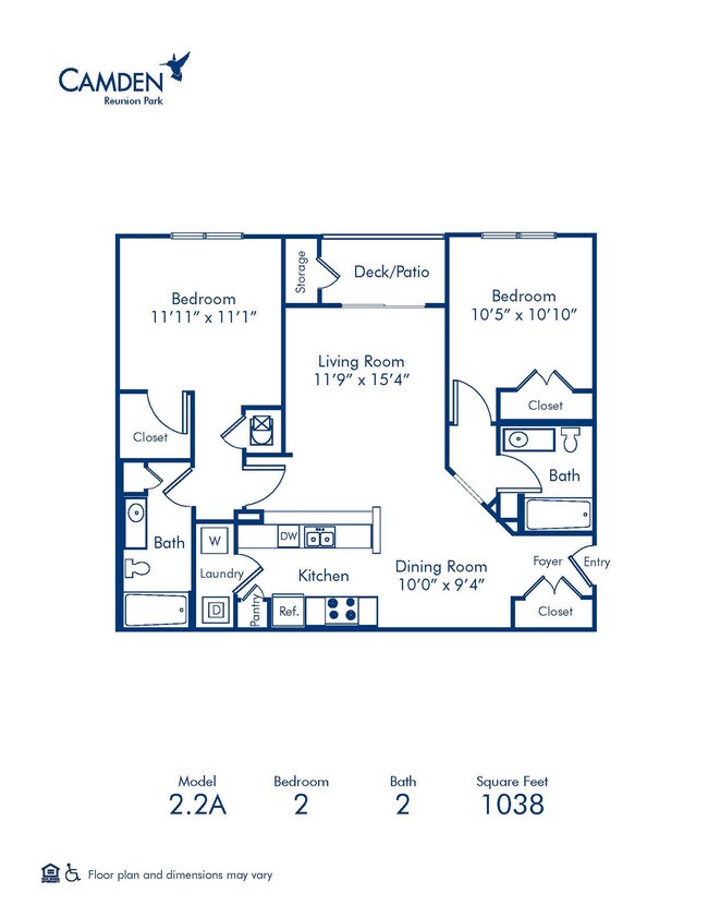 Floorplan - Camden Reunion Park